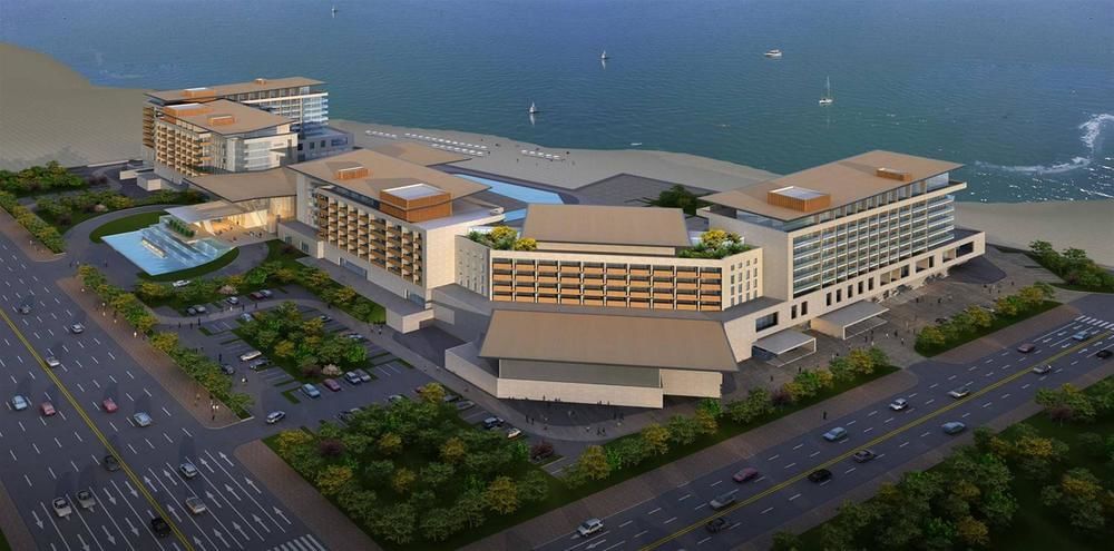 Le Meridien Qingdao West Coast Eksteriør bilde